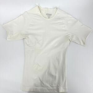 SPANX Cream Layering Zoned Performance Compression Undershirt Size XL